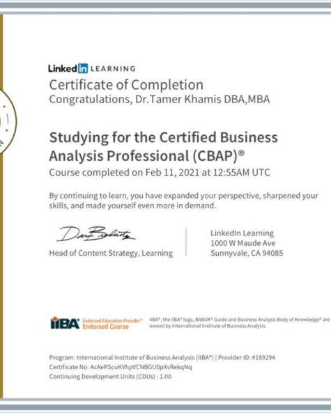 CBAP CBAP